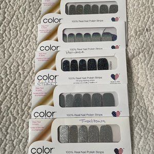 RETIRED COLOR STREET BUNDLE - SILVER/SHINY